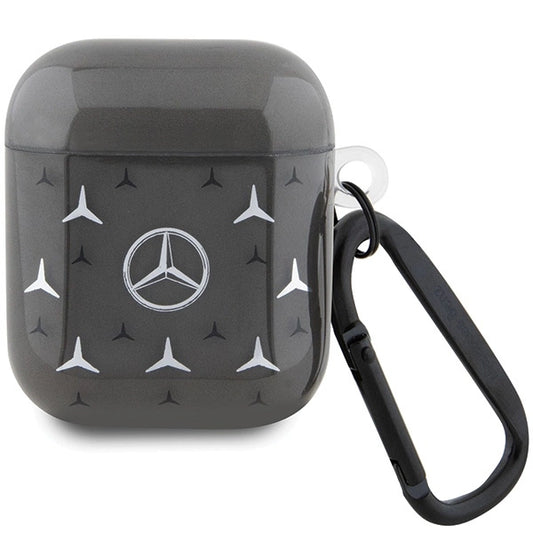 Mercedes MEA28DPMGS AirPods 1/2 cover black/black Large Star Pattern_0