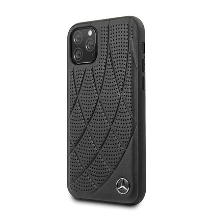 Mercedes Bow Line iPhone 11 Pro Case - Black_1