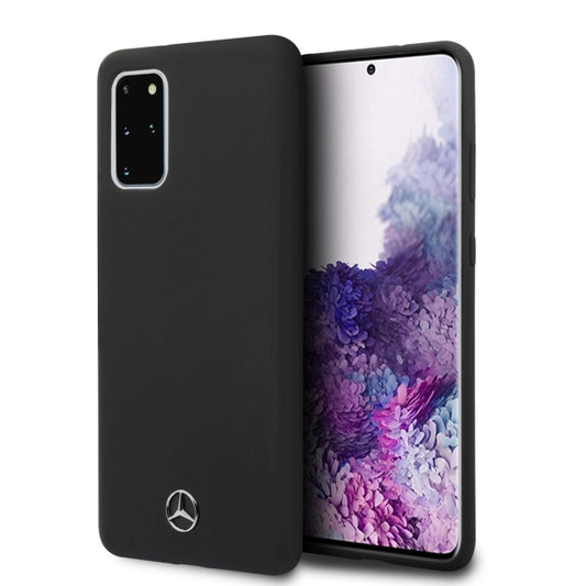 Mercedes Silicone Line Case for Samsung Galaxy S20+ - Black_0