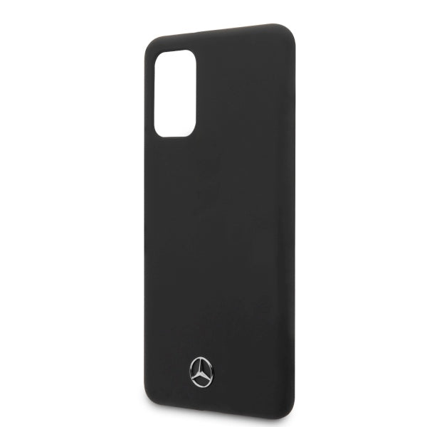 Mercedes Silicone Line Case for Samsung Galaxy S20+ - Black_4