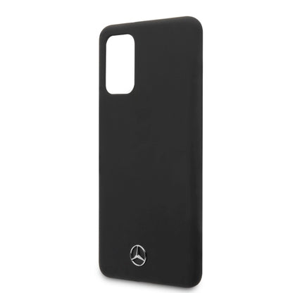 Mercedes Silicone Line Case for Samsung Galaxy S20+ - Black_4