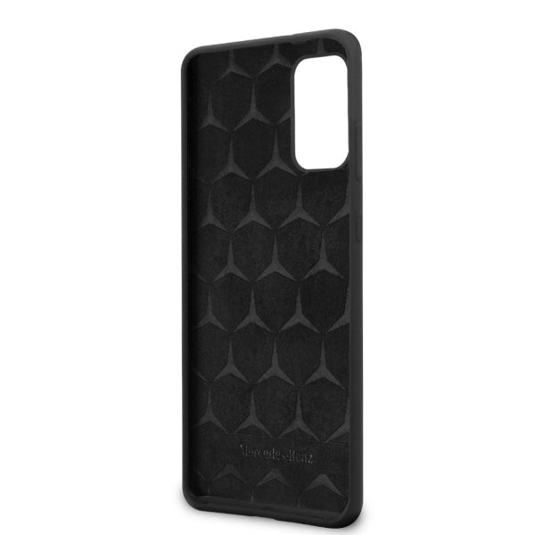 Mercedes Silicone Line Case for Samsung Galaxy S20+ - Black_5