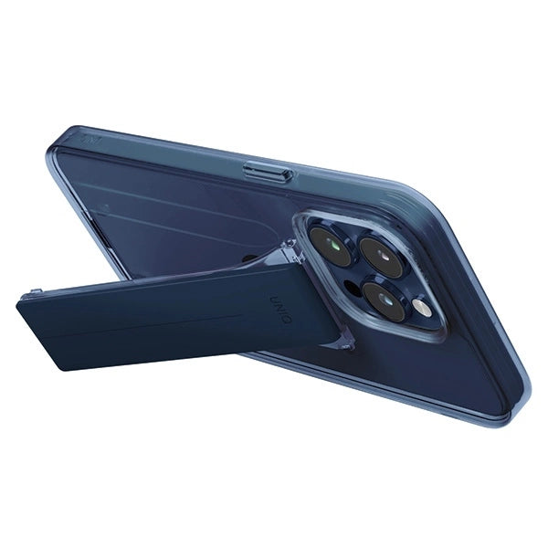 Uniq case Heldro Mount with Stand iPhone 15 Pro Max 6.7" blue/ultamarine deep blue_2
