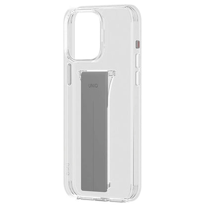 Uniq case Heldro Mount with Stand iPhone 15 Pro Max 6.7" transparent/lucent clear_4