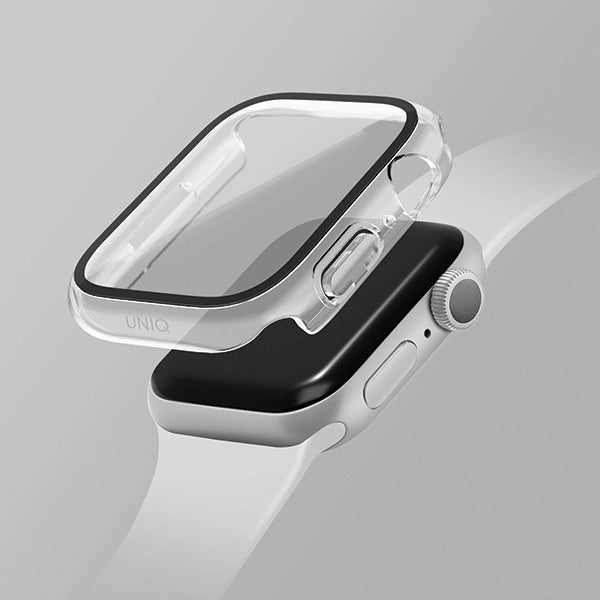 Uniq Nautic Apple Watch Series 7/8/9 41mm Case Transparent/Dove Clear_2