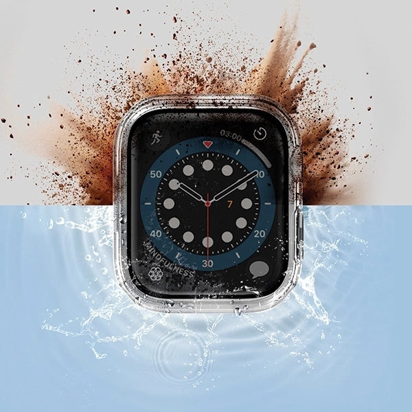 Uniq Nautic Apple Watch Series 7/8/9 41mm Case Transparent/Dove Clear_3