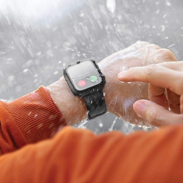 Uniq Nautic Apple Watch Series 7/8/9 41mm Case Transparent/Dove Clear_4