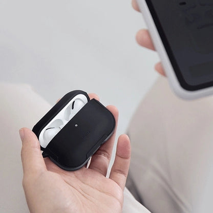 Uniq Valencia AirPods Pro Case Black/Midnight Black Antimicrobial_5