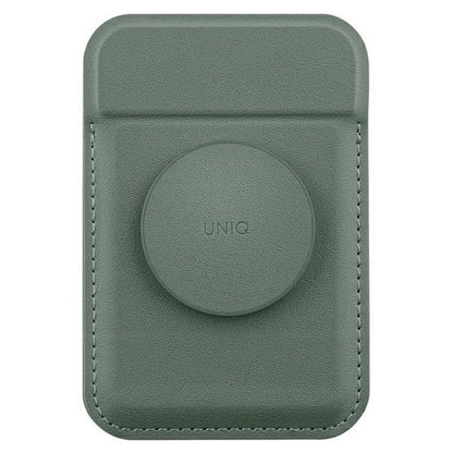 Uniq Flixa Magnetic Card Wallet with Stand Green/Lichen Green MagSafe_0