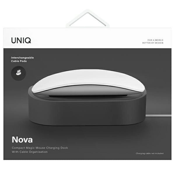 Uniq Nova Magic Mouse Docking Station Dark Grey_3