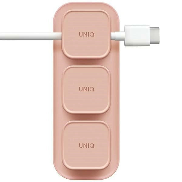 Uniq Pod Mag Magnetic Cable Organizer + Base Pink/Blush Pink_0