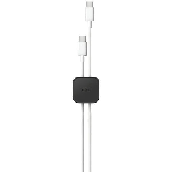 Uniq Pod Self-adhesive Cable Organizer Set of 8 Dark Grey/Charcoal Dark Grey_0