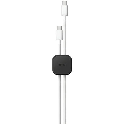Uniq Pod Self-adhesive Cable Organizer Set of 8 Dark Grey/Charcoal Dark Grey_0
