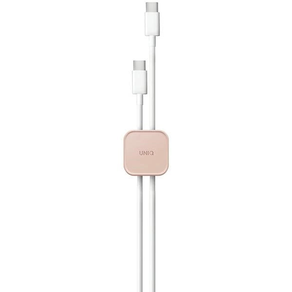 Uniq Pod Self-Adhesive Cable Organizer Set of 8 Pink/Blush Pink_0