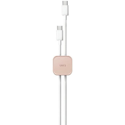 Uniq Pod Self-Adhesive Cable Organizer Set of 8 Pink/Blush Pink_0