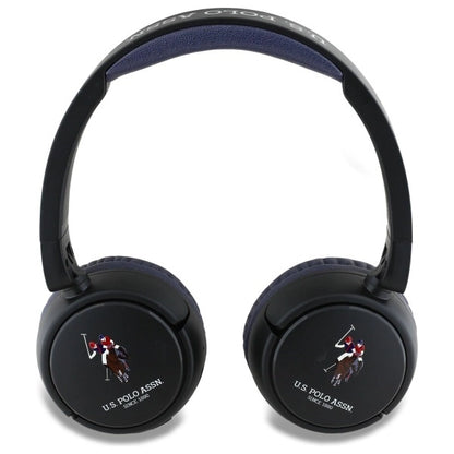 US Polo Bluetooth On-Ear Headphones USHPV6PCOV Navy DH Color Logo_2