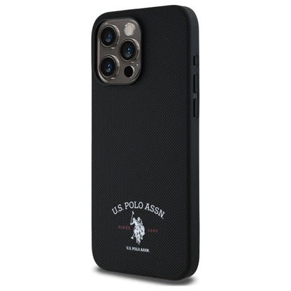 US Polo USHCP15XPARK iPhone 15 Pro Max 6.7" black/black Printed DH Logo_1