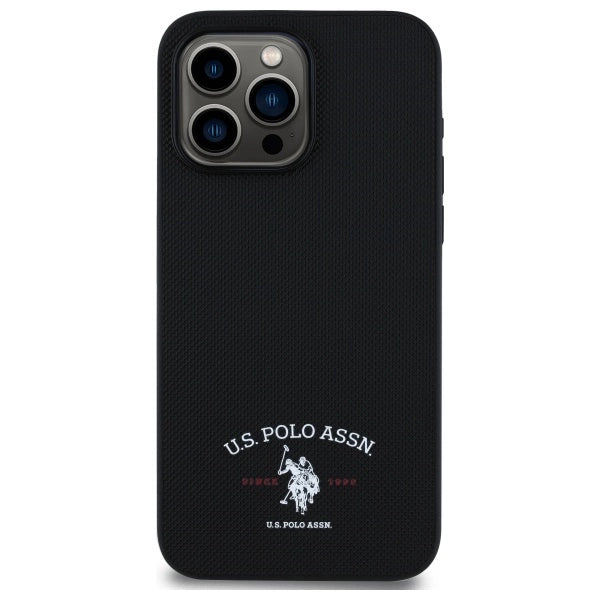 US Polo USHCP15XPARK iPhone 15 Pro Max 6.7" black/black Printed DH Logo_2