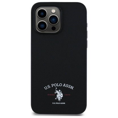 US Polo USHCP15XPARK iPhone 15 Pro Max 6.7" black/black Printed DH Logo_2