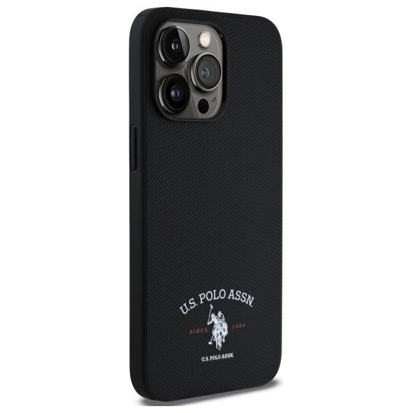 US Polo USHCP15XPARK iPhone 15 Pro Max 6.7" black/black Printed DH Logo_3
