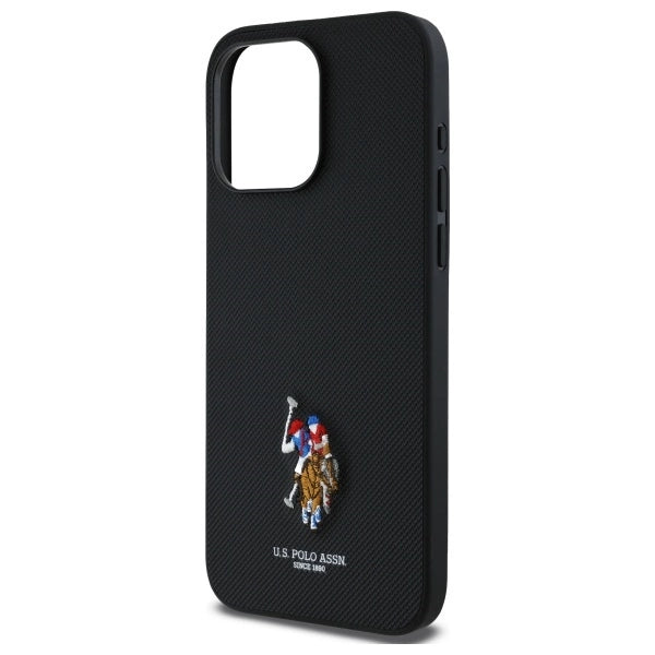 US Polo USHCP15XPEMK iPhone 15 Pro Max 6.7" black/black Embroidered DH Color_5