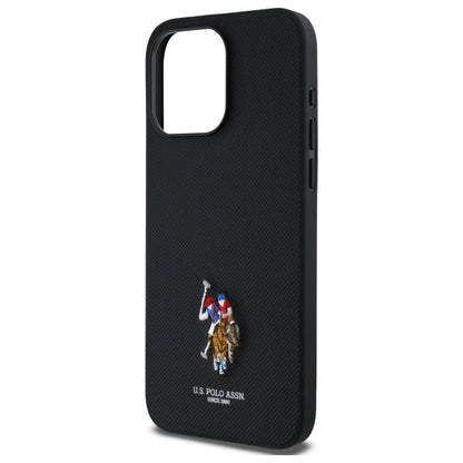 US Polo USHCP15XPEMK iPhone 15 Pro Max 6.7" black/black Embroidered DH Color_5