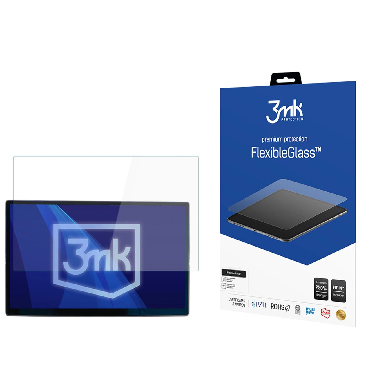 Hybrid glass 3mk FlexibleGlass™ on Tesla Model S_0