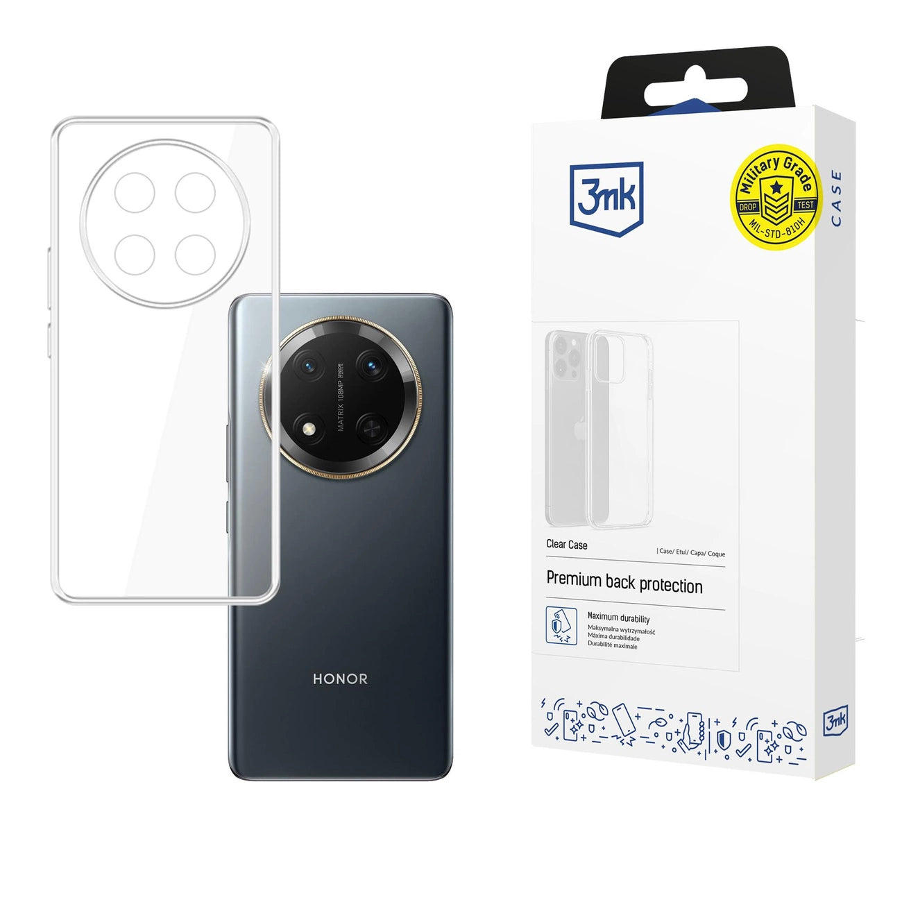 3mk Clear Case for Honor Magic7 Lite - transparent_0