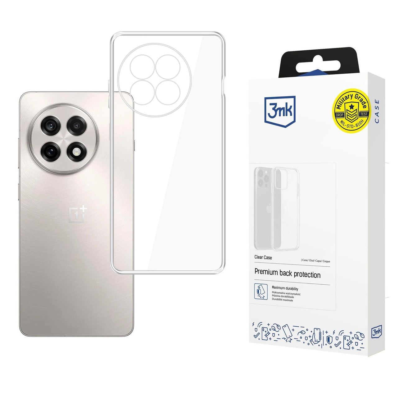 3mk Clear Case for OnePlus 13R/ACE 5 - transparent_0