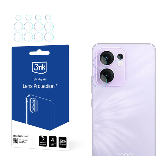 Hybrid Glass for Camera Lens 3mk Lens Protection on Oppo Reno 13F 4G_0