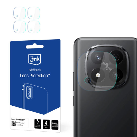 Hybrid Glass for Camera Lens 3mk Lens Protection for Xiaomi Redmi Note 14 Pro+_0