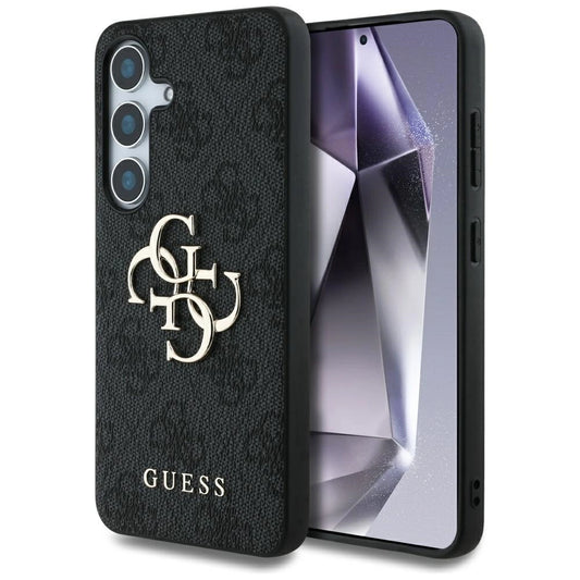 Guess Big 4G Logo Classic Logo Case for Samsung Galaxy S25 Plus Black_0