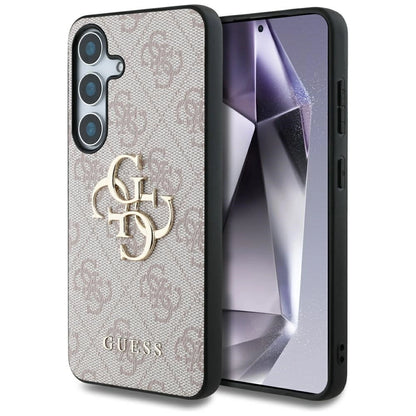 Guess Big 4G Logo Classic Logo Case for Samsung Galaxy S25 Plus Pink_0