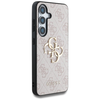 Guess Big 4G Logo Classic Logo Case for Samsung Galaxy S25 Plus Pink_3