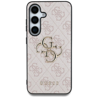 Guess Big 4G Logo Classic Logo Case for Samsung Galaxy S25 Pink_2
