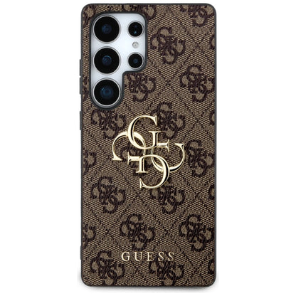 Guess Big 4G Logo Classic Logo Case for Samsung Galaxy S25 Ultra Brown_2