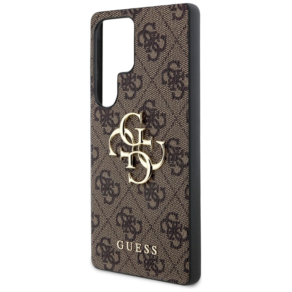 Guess Big 4G Logo Classic Logo Case for Samsung Galaxy S25 Ultra Brown_5