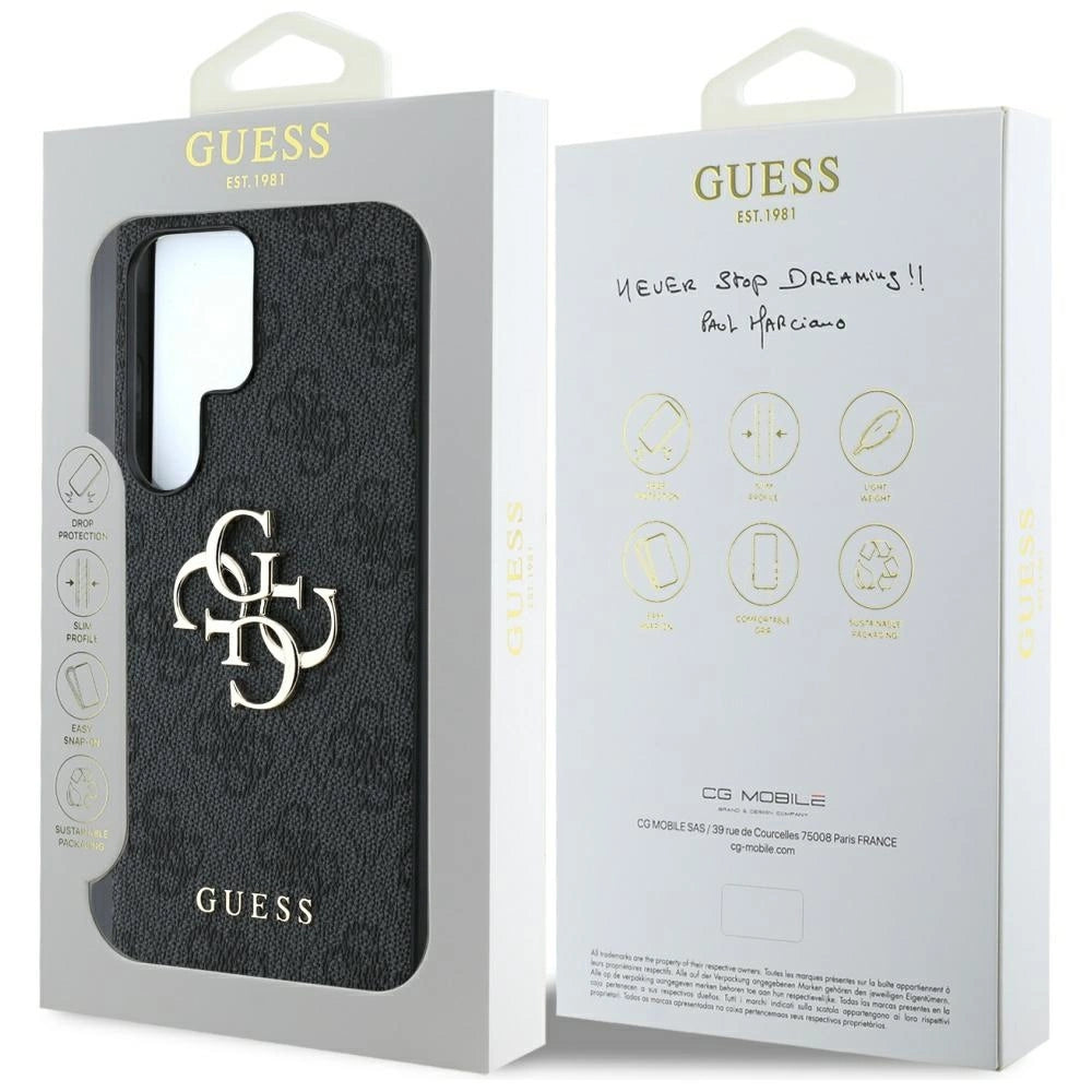 Guess Big 4G Logo Classic Logo Case for Samsung Galaxy S25 Ultra Black_7