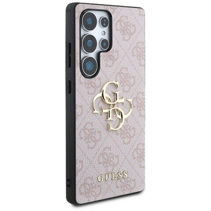 Guess Big 4G Logo Classic Logo Case for Samsung Galaxy S25 Ultra Pink_3