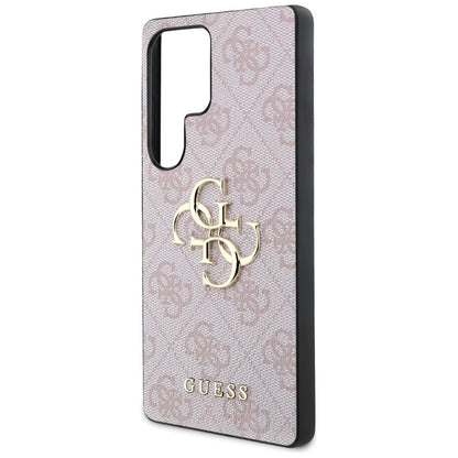 Guess Big 4G Logo Classic Logo Case for Samsung Galaxy S25 Ultra Pink_5