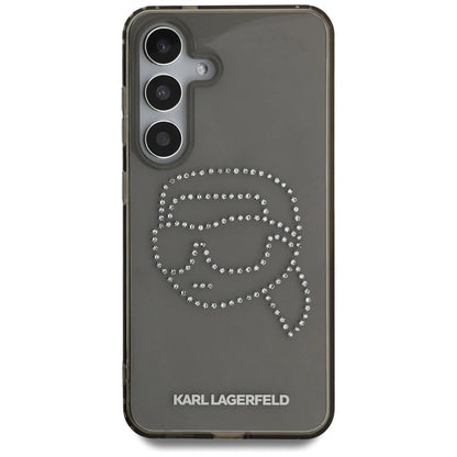 Case Karl Lagerfeld Rhinestones Karl Head Logo Samsung Galaxy S25 black_2