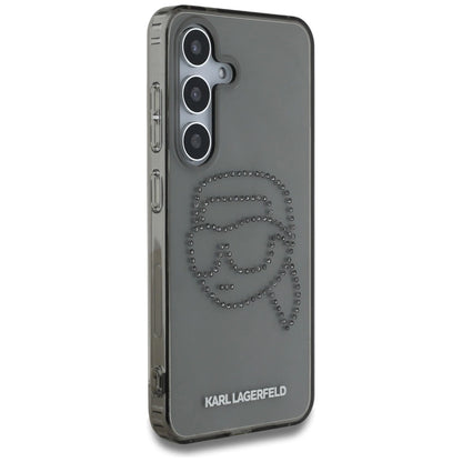 Case Karl Lagerfeld Rhinestones Karl Head Logo Samsung Galaxy S25 black_3