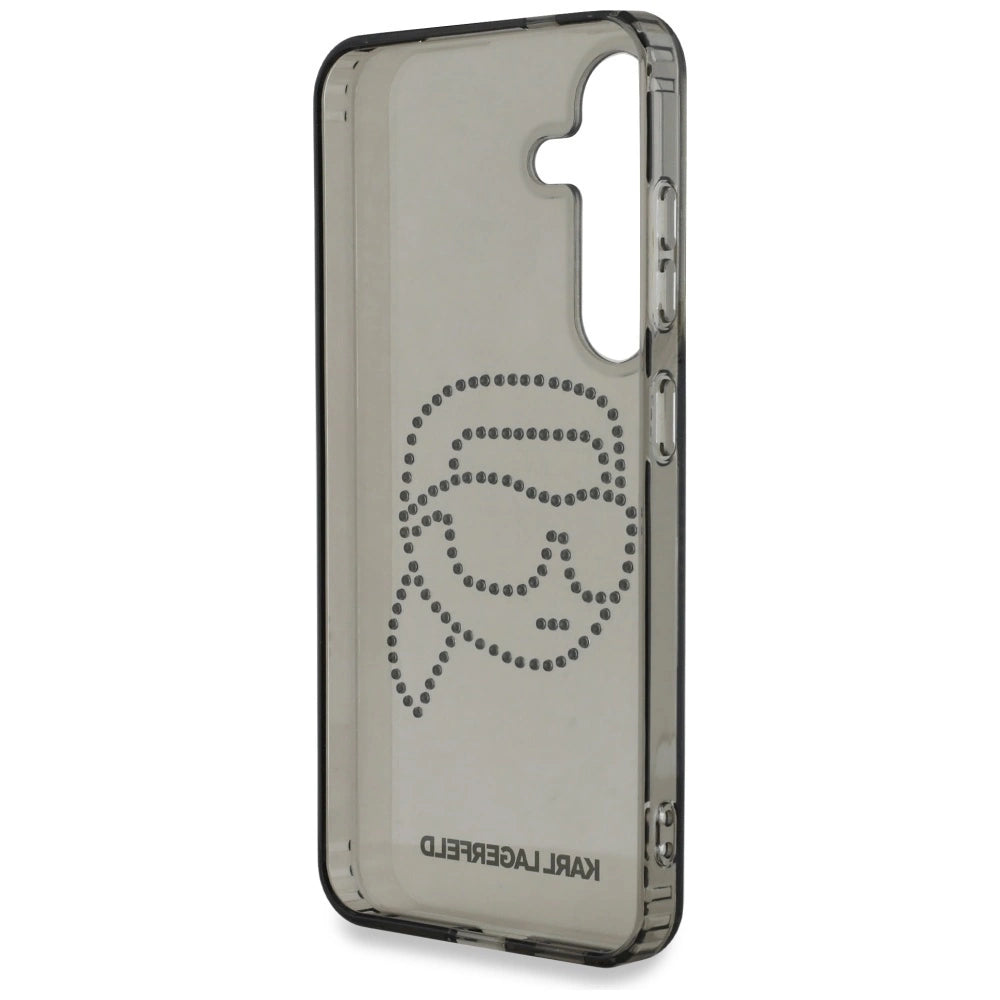 Case Karl Lagerfeld Rhinestones Karl Head Logo Samsung Galaxy S25 black_6