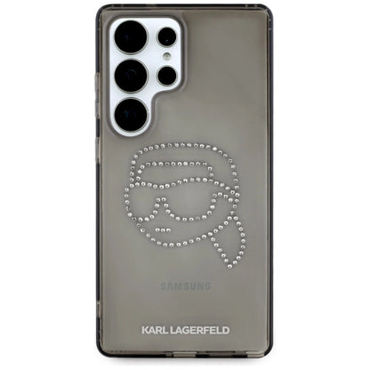 Case Karl Lagerfeld Rhinestones Karl Head Logo Samsung Galaxy S25 Ultra black_2