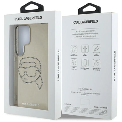 Case Karl Lagerfeld Rhinestones Karl Head Logo Samsung Galaxy S25 Ultra black_7