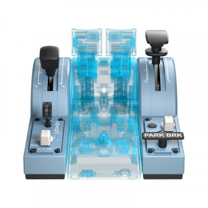 Thrustmaster TCA Quadrant Add-On Airbus Edition Negro, Azul Simulador de Vuelo PC_2