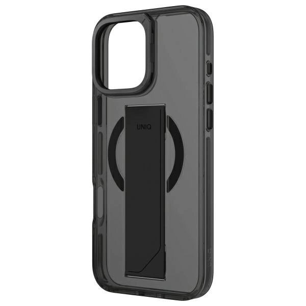 Uniq Heldro Max iPhone 16 Pro 6.3" Magclick Charging Case Black/Vapour Smoke_2