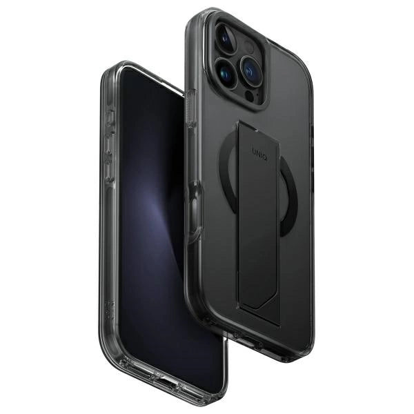 Uniq Heldro Max iPhone 16 Pro Max 6.9" Magclick Charging case black/vapour smoke_0