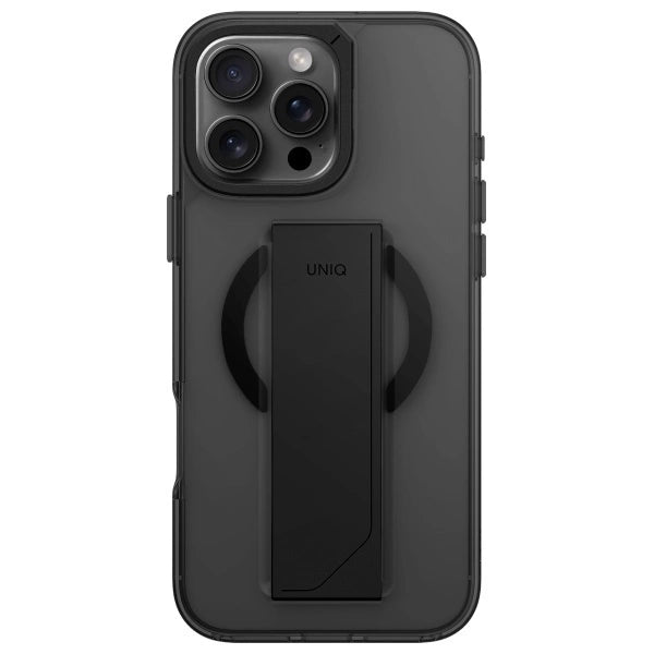 Uniq Heldro Max iPhone 16 Pro Max 6.9" Magclick Charging case black/vapour smoke_1