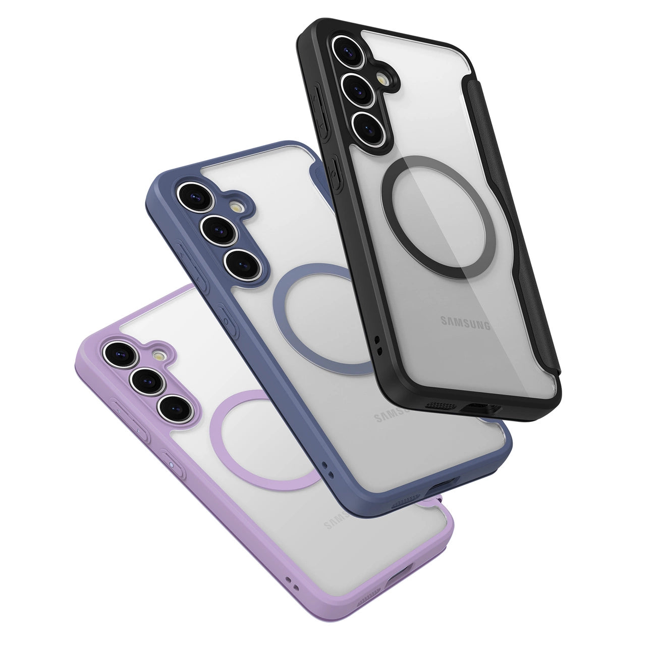 Dux Ducis Skin X Pro case for Samsung Galaxy S25 with MagSafe and wallet - blue_12